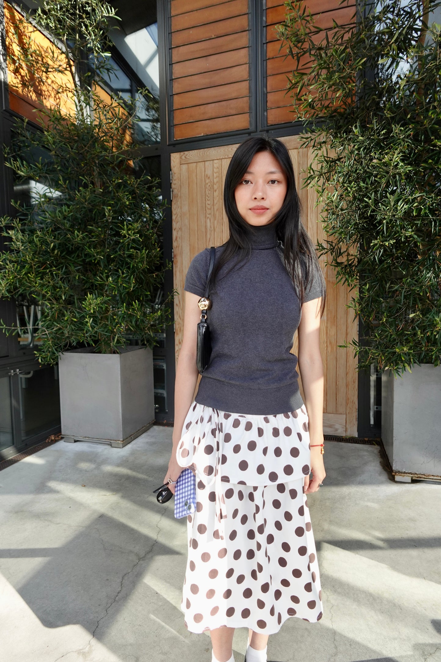 The Flo Skirt - Polka Dot