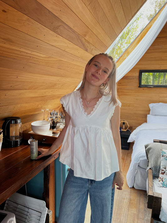 Lotta Top ~ White